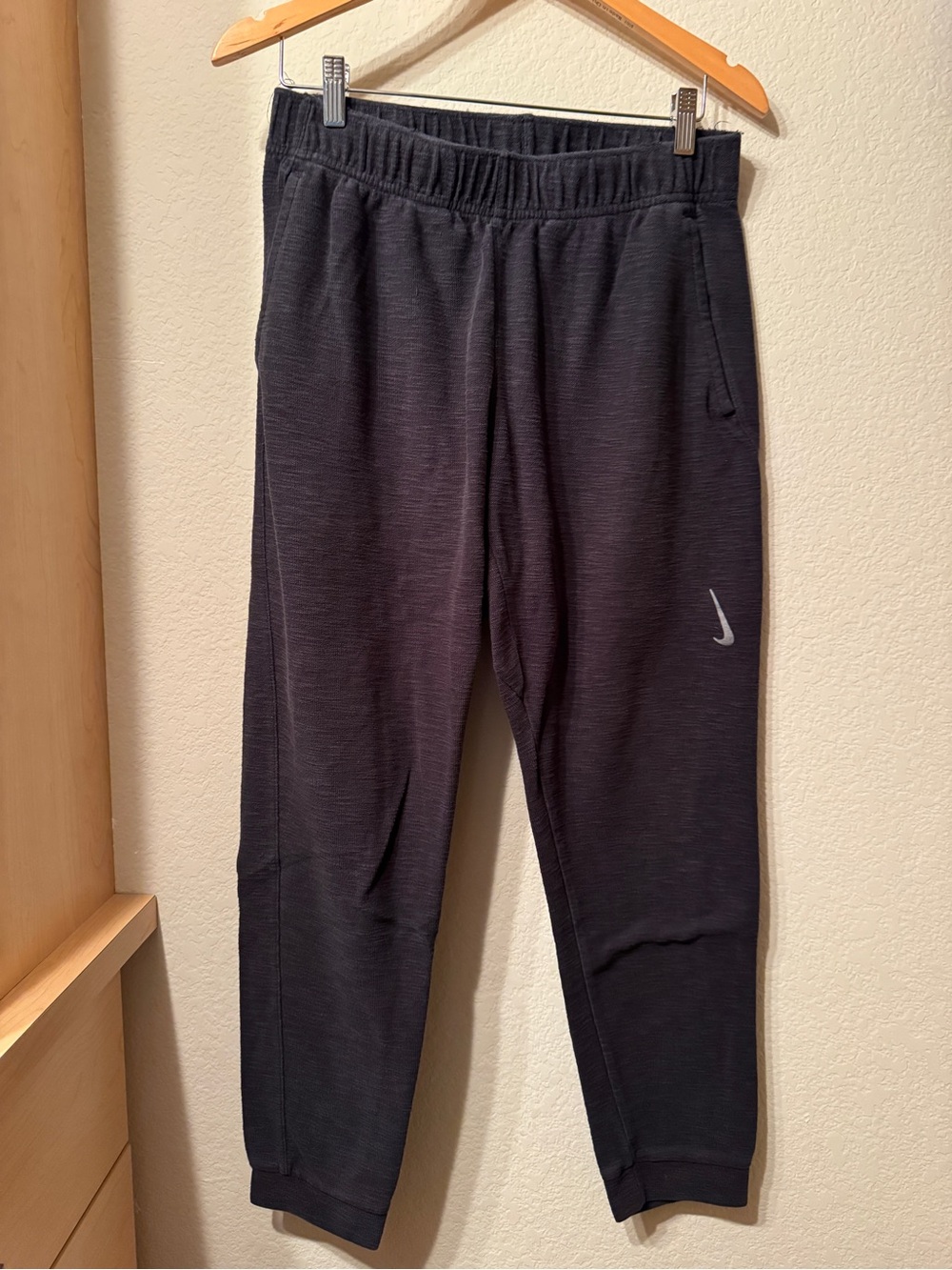 Nike Yoga Black Dri-FIT Joggers - Medium